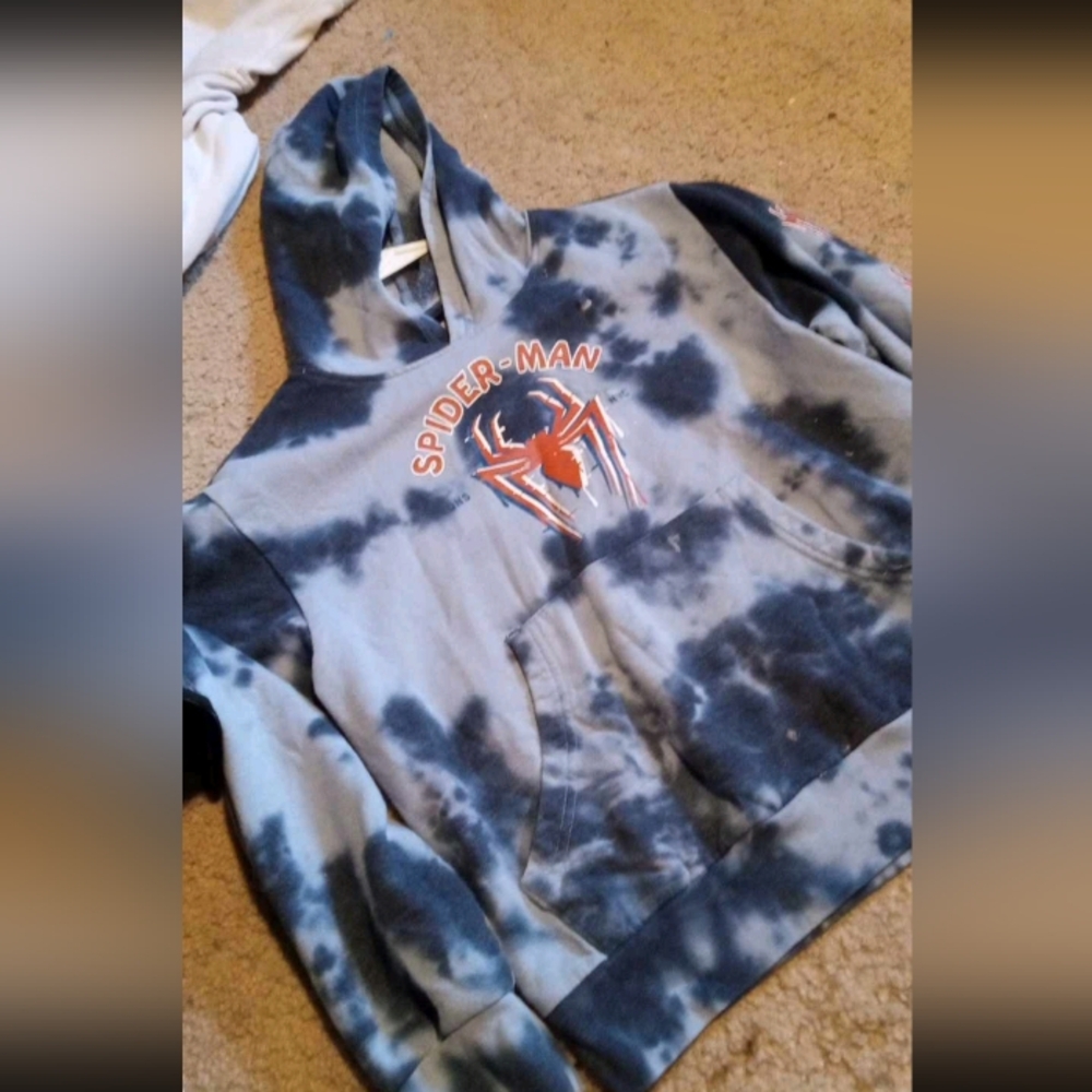 Boys spiderman hoodie